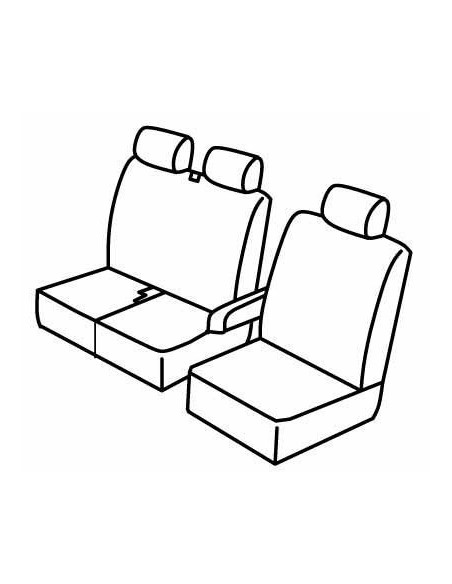 FOD.SUPERIOR NER/ROSS SU ORD. RENAULT TRAFIC 14 in poi