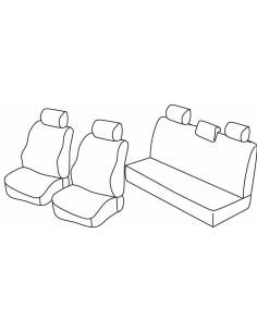 FOD.SUPERIOR BEIGE SU ORD. DACIA SANDERO 08 in poi 12