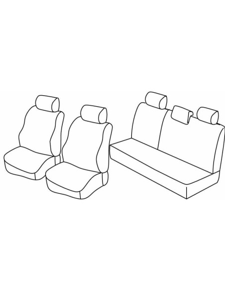 FOD.SUPERIOR NOCCIOLA SU ORD. DACIA SANDERO 08 in poi 12