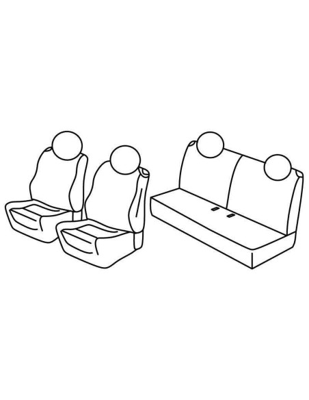 FOD.SUPERIOR NER/GRIG FIAT 500 07 in poi , FIAT 500C 09 in poi