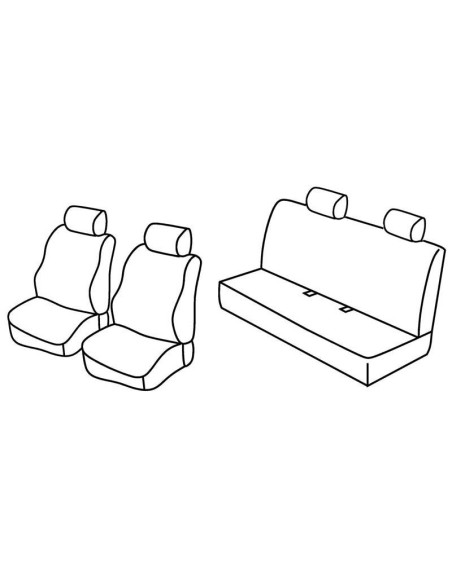 FOD.SUPERIOR GRIG/NER FIAT PANDA 03 in poi 12
