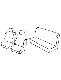 FOD.SUPERIOR GRIG/NER SU ORD. FIAT PUNTO 3P 93 in poi 99