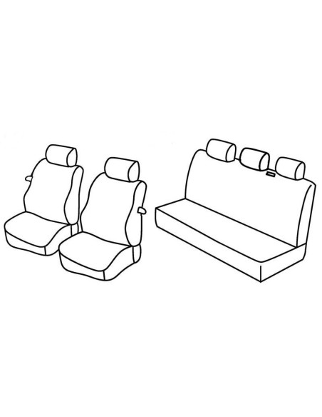 FOD.SUPERIOR GRIG/NER SU ORD. FIAT PUNTO 3P 99 in poi 09