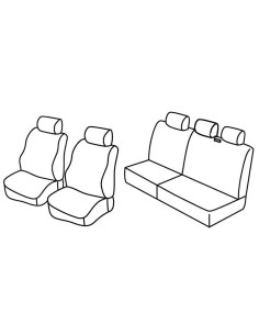 FOD.SUPERIOR BEIGE SU ORD. FIAT PUNTO 5P 99 in poi 09