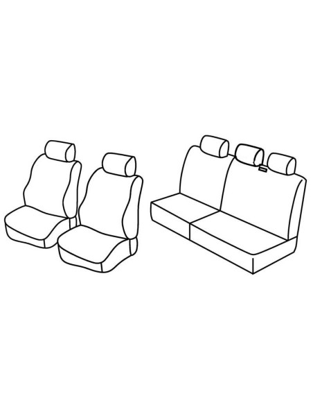 FOD.SUPERIOR NER/GRIG SU ORD. FIAT PUNTO 5P 99 in poi 09