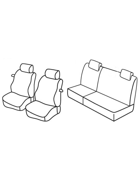 FOD.SUPERIOR BEIGE SU ORD. FIAT PUNTO 3P 99 in poi 09