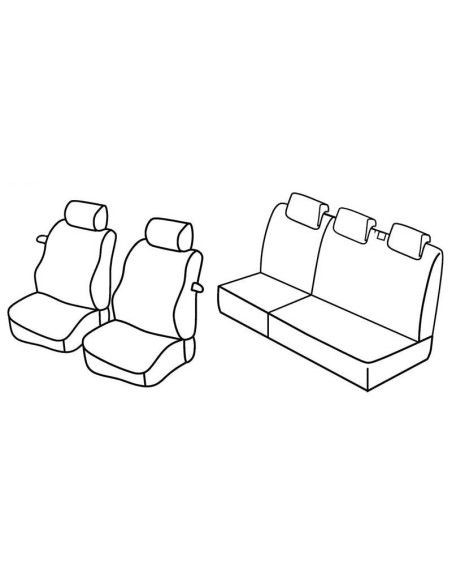 FOD.SUPERIOR GRIG/NER SU ORD. FIAT PUNTO 3P 99 in poi 09