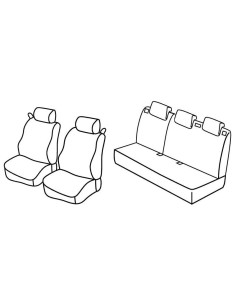 FOD.SUPERIOR GRIG/NER SU ORD. FORD FIESTA 3P 08 in poi