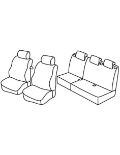 FOD.SUPERIOR BEIGE SU ORD. FORD FUSION 02 in poi 05