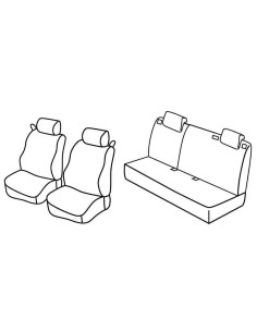 FOD.SUPERIOR GRIG/NER SU ORD. FORD FIESTA 3P 08 in poi