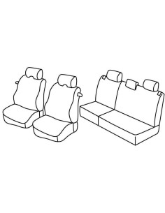 FOD.SUPERIOR GRIG/NER SU ORD. HONDA JAZZ 01 in poi 08