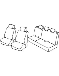 FOD.SUPERIOR BEIGE SU ORD. HONDA JAZZ 08 in poi 15