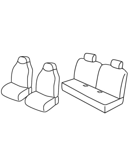 FOD.SUPERIOR BEIGE SU ORD. PEUGEOT 107 05 in poi 12