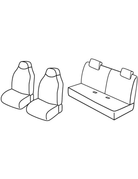 FOD.SUPERIOR NER/ROSS SU ORD. PEUGEOT 107 12 in poi 14