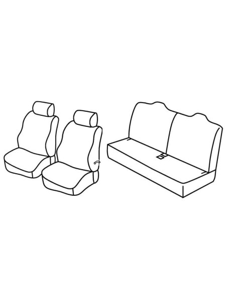 FOD.SUPERIOR NER/ROSS SU ORD. RENAULT TWINGO 93 in poi 07