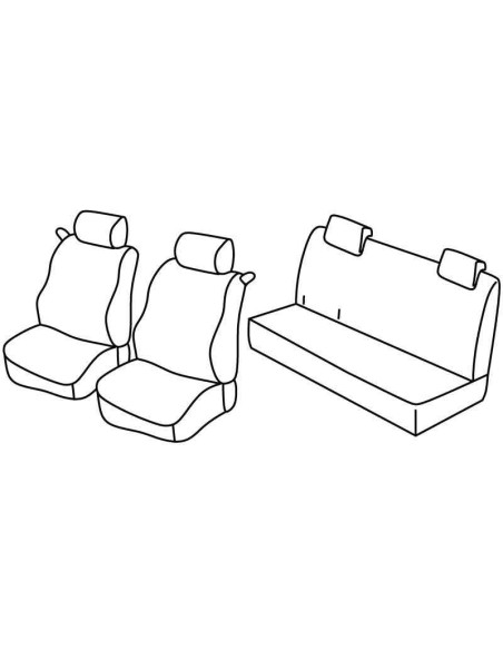 FOD.SUPERIOR BEIGE SU ORD. RENAULT TWINGO 07 in poi 14