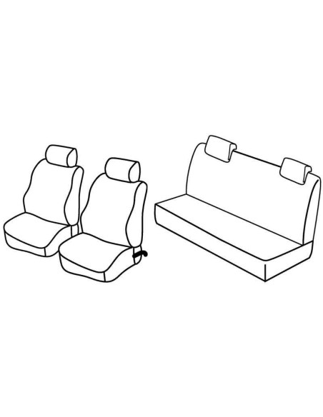 FOD.SUPERIOR NERO/BLU SU ORD. RENAULT TWINGO 07 in poi 14