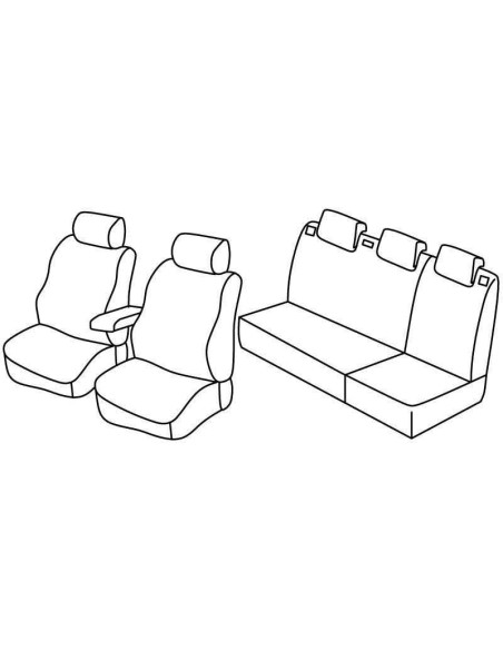 FOD.SUPERIOR GRIG/NER SU ORD. SKODA FABIA 5P 07 in poi 15