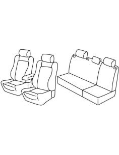 FOD.SUPERIOR BEIGE SU ORD. SKODA FABIA 5P 07 in poi 15