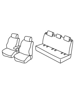 FOD.SUPERIOR NER/ROSS SU ORD. SKODA FABIA 5P 15 in poi