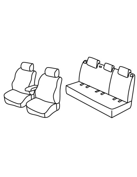FOD.SUPERIOR NER/ROSS SU ORD. SKODA FABIA 5P 15 in poi