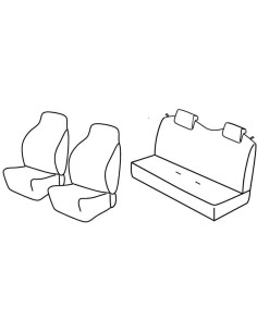 FOD.SUPERIOR BEIGE SU ORD. SUZUKI ALTO 09 in poi