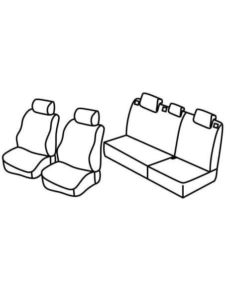 FOD.SUPERIOR GRIG/NER SU ORD. CHEVROLET SPARK 10 in poi 1