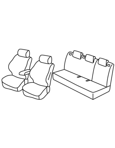 FOD.SUPERIOR NER/GRIG SU ORD. AUDI A1 SPORTBACK 5P