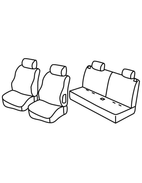 FOD.SUPERIOR BEIGE SU ORD. CITROEN C3 PLURIEL 03 in poi 1