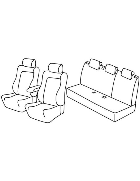 FOD.SUPERIOR BEIGE SU ORD. CITROEN C3 09 in poi