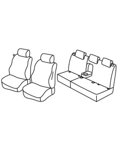 FOD.SUPERIOR BEIGE SU ORD. CITROEN C3 PICASSO 09 in poi