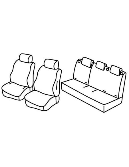 FOD.SUPERIOR BEIGE SU ORD. CITROEN C3 16 in poi