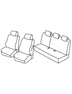 FOD.SUPERIOR BEIGE SU ORD. DACIA DUSTER 18 in poi