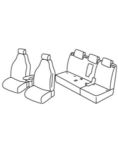 FOD.SUPERIOR BEIGE FIAT 500L 12 in poi