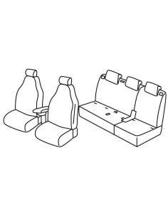 FOD.SUPERIOR BEIGE SU ORD. FIAT 500L 12 in poi