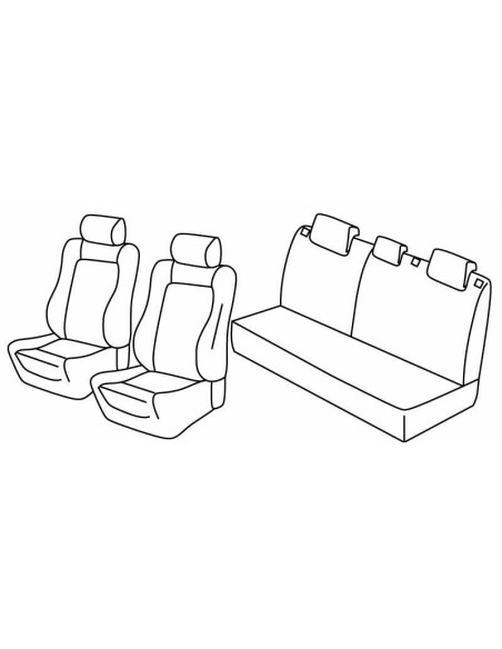 FOD.SUPERIOR BEIGE SU ORD. LANCIA YPSILON 5P 11 in poi