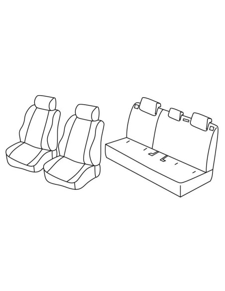 FOD.SUPERIOR NER/GRIG SU ORD. MAZDA 2 5P 15 in poi