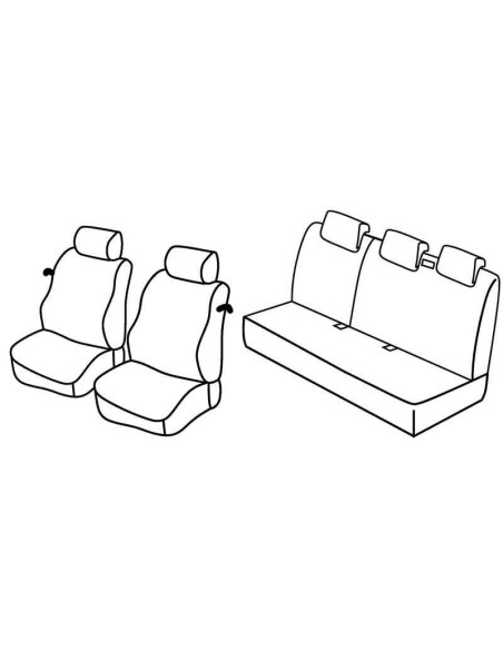 FOD.SUPERIOR NER/GRIG SU ORD. NISSAN MICRA 3P 07 in poi 1