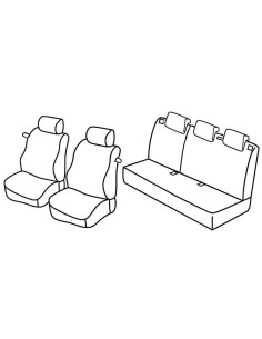 FOD.SUPERIOR GRIG/NER SU ORD. OPEL CORSA 3P 06 in poi 14