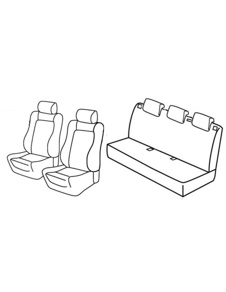FOD.SUPERIOR NER/GRIG SU ORD. OPEL CORSA 5P 06 in poi 14