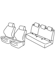 FOD.SUPERIOR NER/GRIG SU ORD. OPEL CORSA 5P 14 in poi