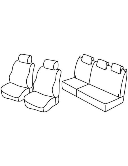 FOD.SUPERIOR NER/ROSS SU ORD. OPEL AGILA 00 in poi 08