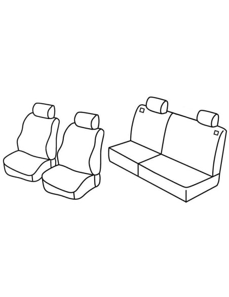 FOD.SUPERIOR GRIG/NER SU ORD. PEUGEOT 206 98 in poi 09