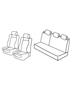 FOD.SUPERIOR NERO/BLU SU ORD. PEUGEOT 206 98 in poi 09