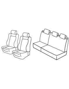 FOD.SUPERIOR NERO/BLU SU ORD. PEUGEOT 206 98 in poi 09