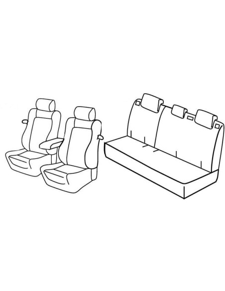 FOD.SUPERIOR BEIGE SU ORD. PEUGEOT 208 3P 12 in poi