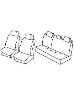 FOD.SUPERIOR BEIGE SU ORD. PEUGEOT 208 5P 19 in poi