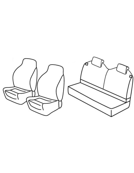FOD.SUPERIOR GRIG/NER SU ORD. RENAULT TWINGO 14 in poi