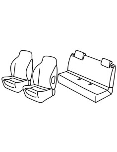 FOD.SUPERIOR NER/GRIG SU ORD. RENAULT TWINGO 14 in poi