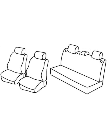 FOD.SUPERIOR GRIG/NER SU ORD. SEAT IBIZA 5P 02 in poi 09